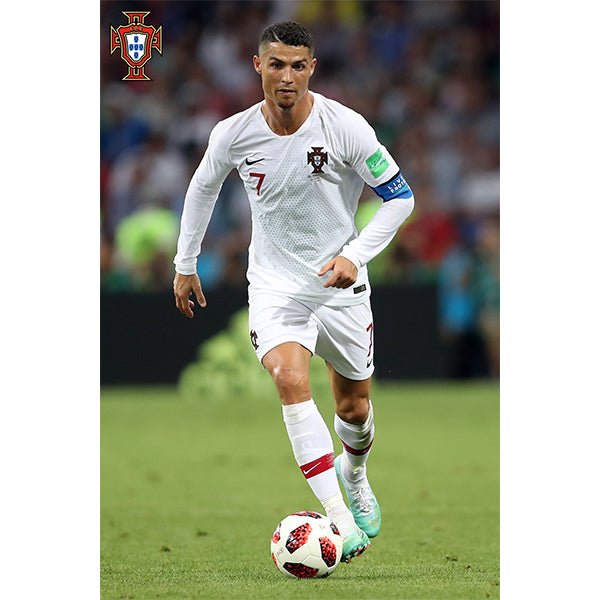 Portugal Cristiano Ronaldo Away Poster | SoccerWearhouse