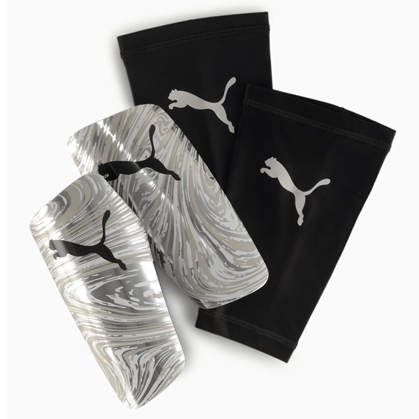 Puma Standalone Shin Guards (Puma Black/Puma White) | SoccerWearhouse