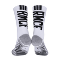 Real Madrid Crew Socks (White/Black)